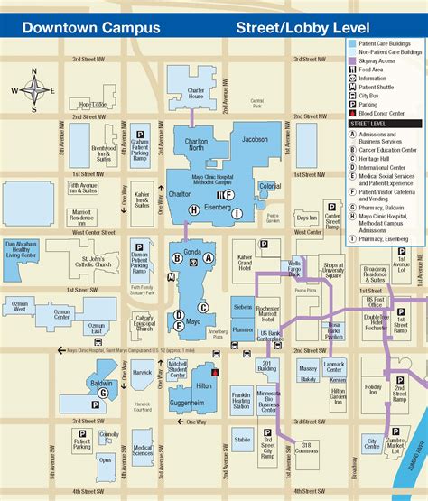 Mayo Clinic Map Of Buildings