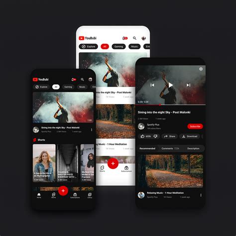 Youtube Home Screen Clone By David Adeola On Dribbble