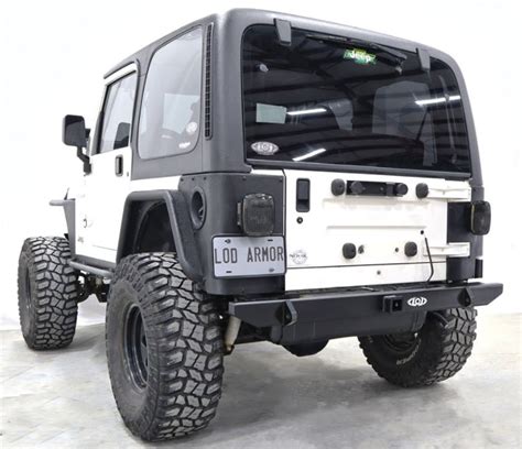 Lod Offroad Jrb9621 Expedition Series Rear Bumper For 87 06 Jeep