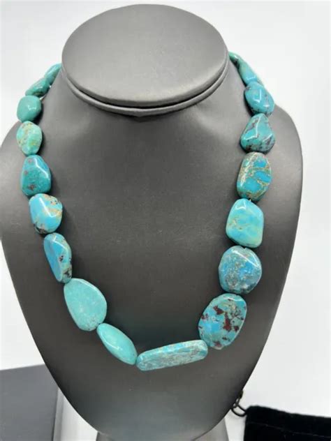Jay King Mine Finds Dtr Turquoise Nugget Necklace Picclick