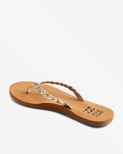 sandies braided thong sandals billabong