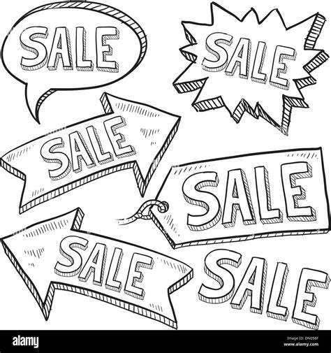 Sale Retail Tag Vector Set Stock Vector Image And Art Alamy