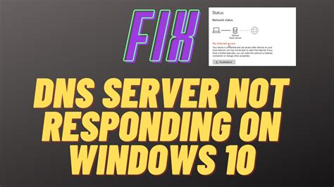 How To Fix Dns Server Is Not Responding Error The Easy Way Vrogue