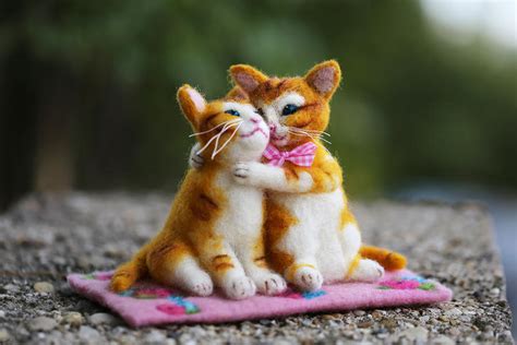 Romantic Cat Couple By Lavolpecimina On Deviantart