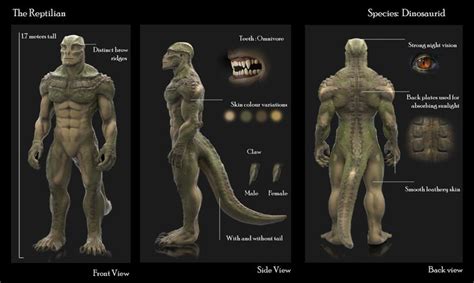 Reptilian Draconians Reptilian People Alien Concept Art Scifi