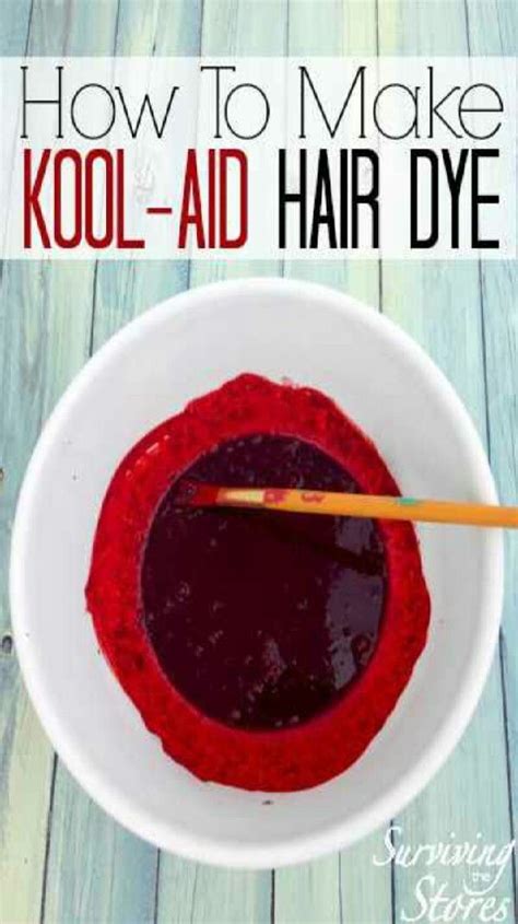 How To Guide On Using Kool Aid To Dye Your Hair Kool Aid Hair Dye