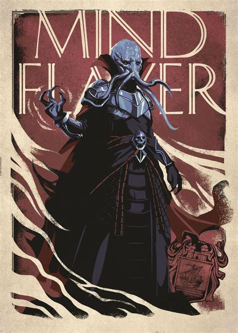 Mind Flayers Also Known As Illithids Poster By Dungeons And Dragons