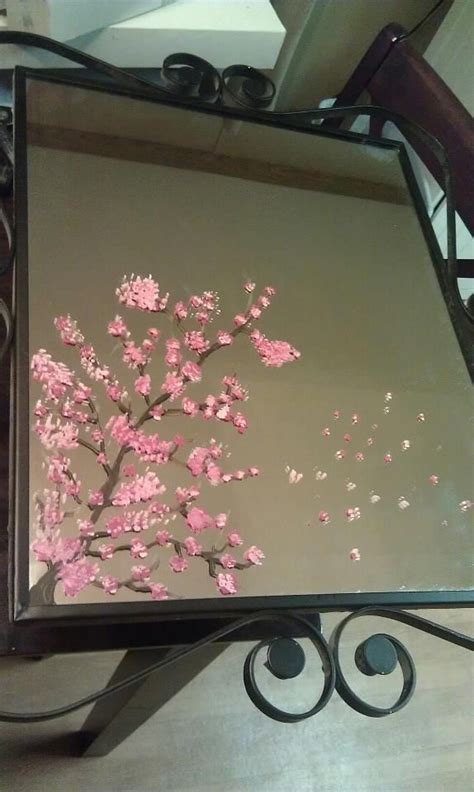 By happenstance, he came across two sheets of. DIY Painted mirror.... | Wallpaper iphone christmas ...