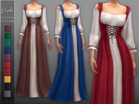 Sims 4 Cc Medieval Clothes Hair Furniture More Fandomspot
