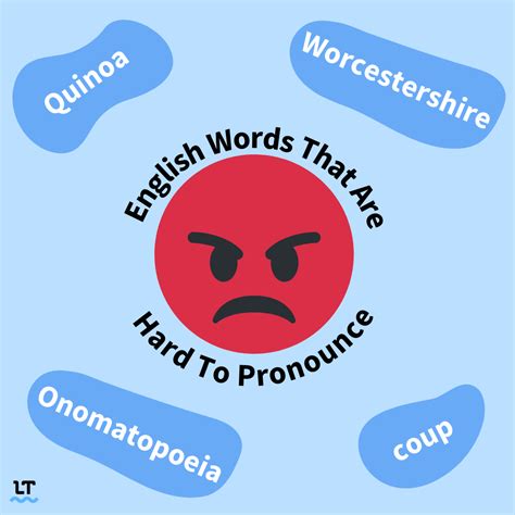 33 Hard Words To Pronounce In English