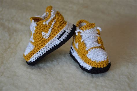 Crochet Nike Nike Air Shoes Crochet Shoes Etsy