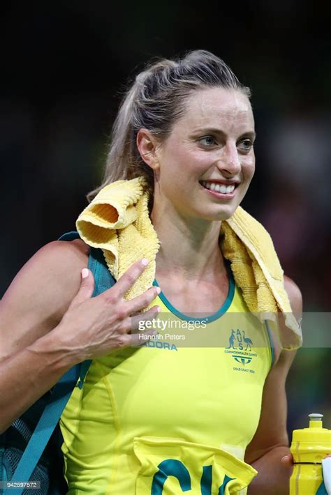 Laura Geitz Of Australia Walks Off After Winning The Netball News Photo Getty Images