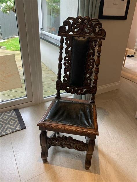 antique victorian carved solid wood chair  belfast city centre belfast gumtree