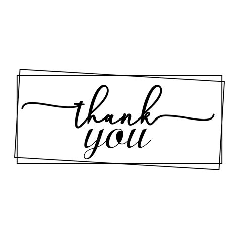 Premium Vector Thank You Unique Typography Element Premium Vector Design