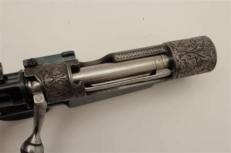 Mauser Model 98 Action Only Finely Engraved No Visible Sn Floor