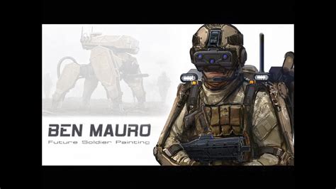 Ben Mauro Future Soldier Photobash Youtube