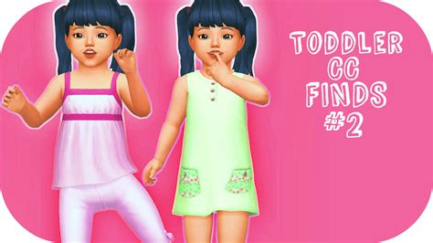 Sims 4 Cc Toddler Clothes Maxis Match