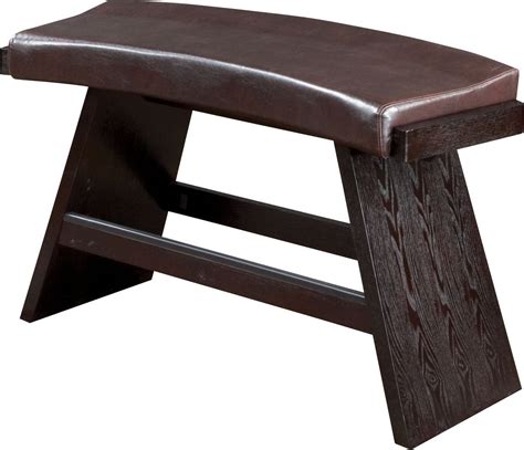 Noah Chocolate Bench In 2021 Affordable Furniture Stores Curved Bench Dining Room Bench