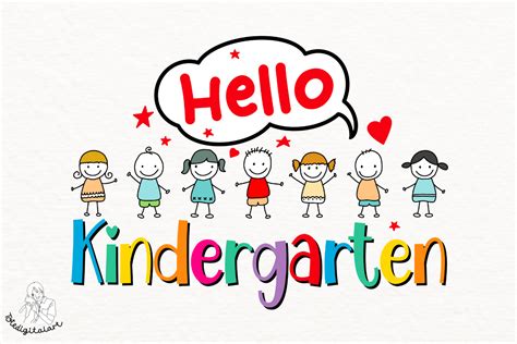 Welcome To Kindergarten Clipart