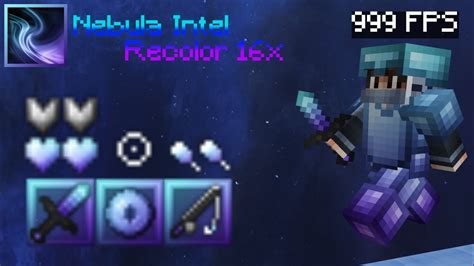Nebula Intel Recolor 16x Pvp Texture Pack Mcpe 119 120 Fps Boost