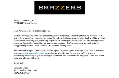 Porn Company Will Give Air Canada Pilots Free Memberships News
