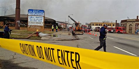 Womans Body Found In Rubble Of Burned Detroit Building