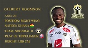 Gilbert Koomson - Star Footballer of Ghana - YouTube