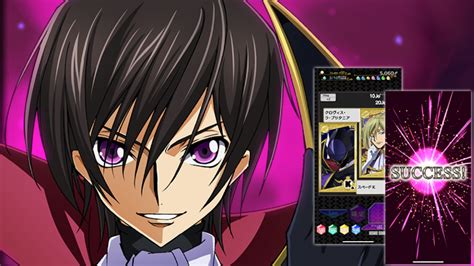 Code Geass With Realize Mobile Game Will Also Use Physical Cards
