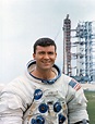 Astronaut Fred W. Haise Jr. lunar module pilot of the Apollo 13 lunar ...