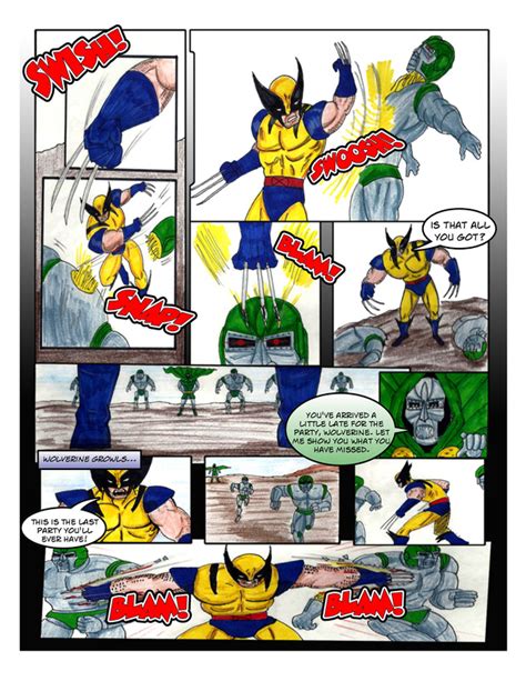 Wolverine Vs Doctor Doom Comic Efrains Drawings