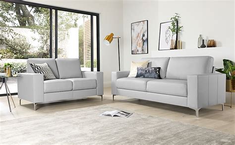 Baltimore Light Grey 32 Seater Sofa Set Furniture And Choice
