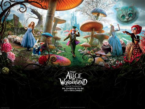 Movie Poster Alice In Wonderland On Cafmp