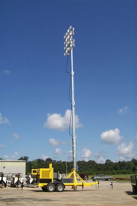 60 Foot Ultimate Stadium Portable Light Tower 16 X 1000w Metal Halide