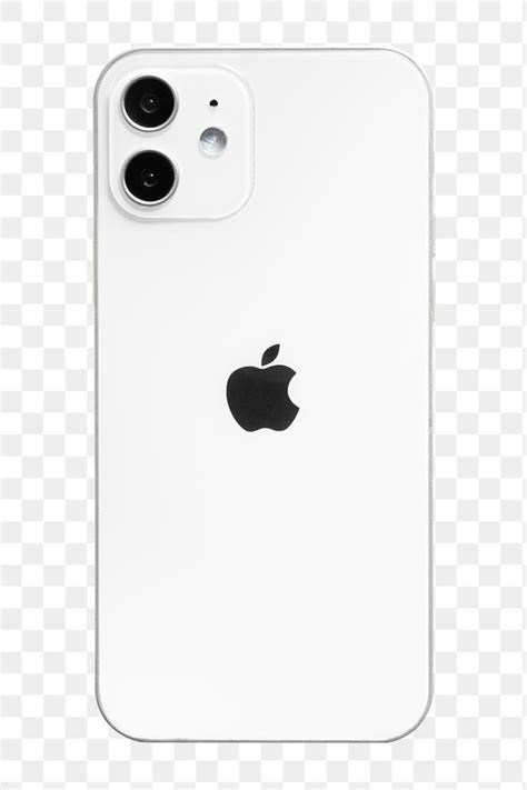 White Apple Iphone 12 Png Phone Rear View Mockup November 12 2020