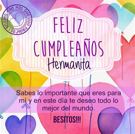 Arriba 102 Foto Imagenes Para Felicitar A Mi Hermana En Su Cumpleaños