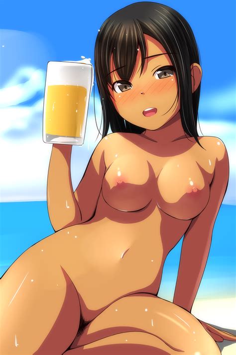 Rule 34 1girls Beach Beer Blush Matsunaga Kouyou Medium Breasts