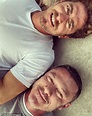 Luke Evans shares rare loved-up snap with his hunky boyfriend Rafa ...