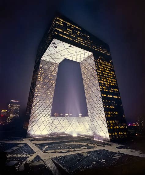 Cctv Building Beijing Oma One Of Chinas Biggest Icon The New