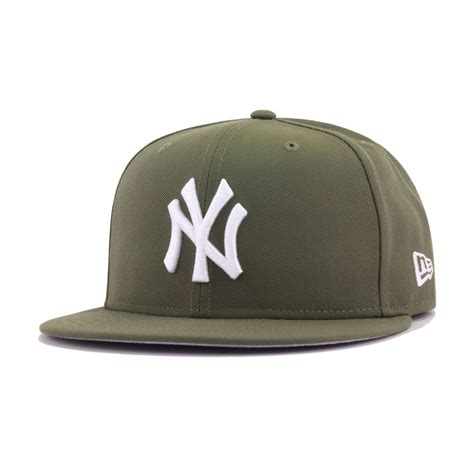 New York Yankees New Olive New Era 59fifty Fitted
