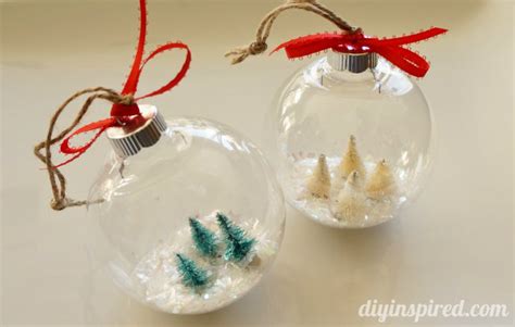 20 Elegantly Adorable Ways To Fill Clear Ornaments The