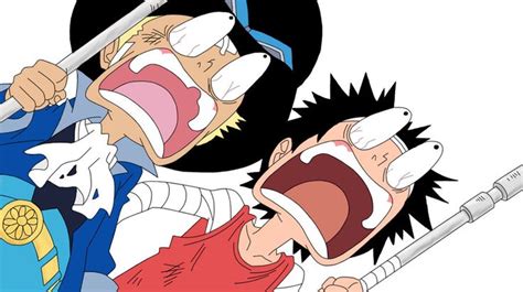 Ace And Sabo Scared By Yumiko21 On Deviantart One Piece Manga One