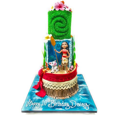Disney Moana Birthday Cakes Cakes By Robin