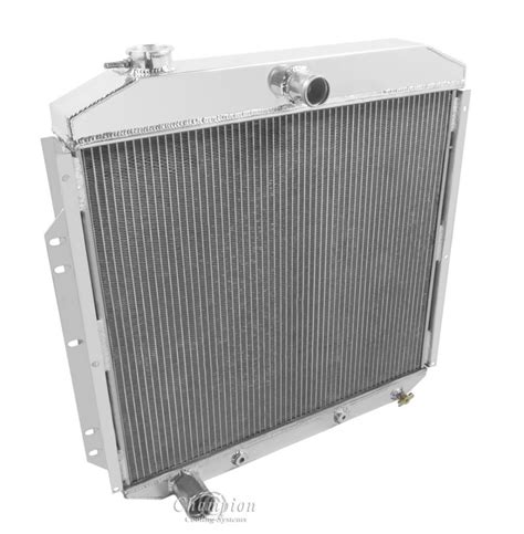 Ford F Truck Row Aluminum Radiator Power By The Hour