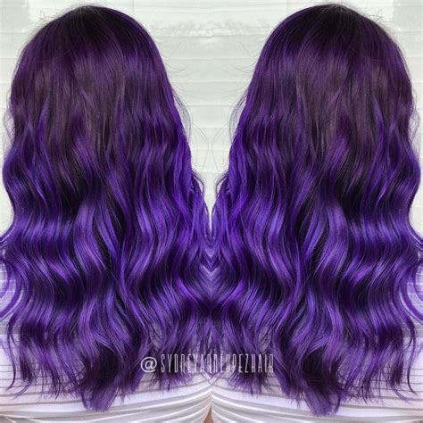 Eggplant Roots Melted Into Lavender Ends Goodhairdaybysydlopez