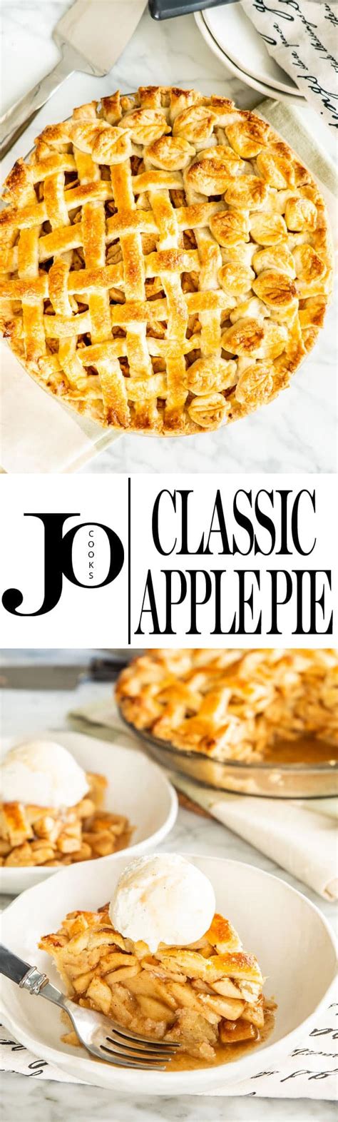 Classic Apple Pie Jo Cooks