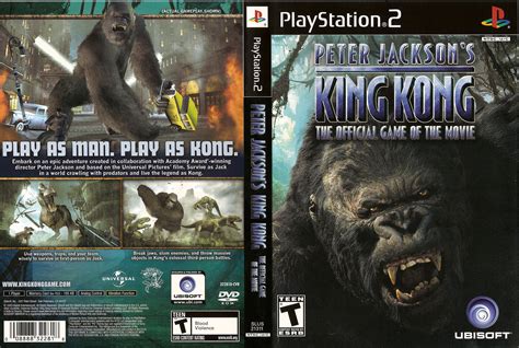 Peter Jacksons King Kong The Official Game Of The Movie Ps2 Cover