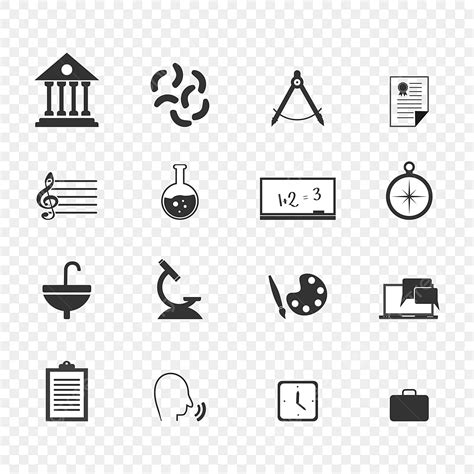 Simple Education Icons Set Universal Education Icons To Use For Web And