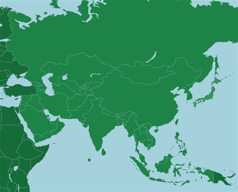 Asia Countries Map Quiz Game