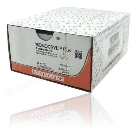 Monocryl Plus Suture 4 0 Mcp291h Fs 1 70 Cm Undyed Suture Online