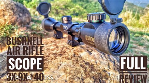 Air Rifle Bushnell Scope 3x 9x40 Full Review Youtube